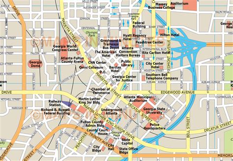city of atlanta maps